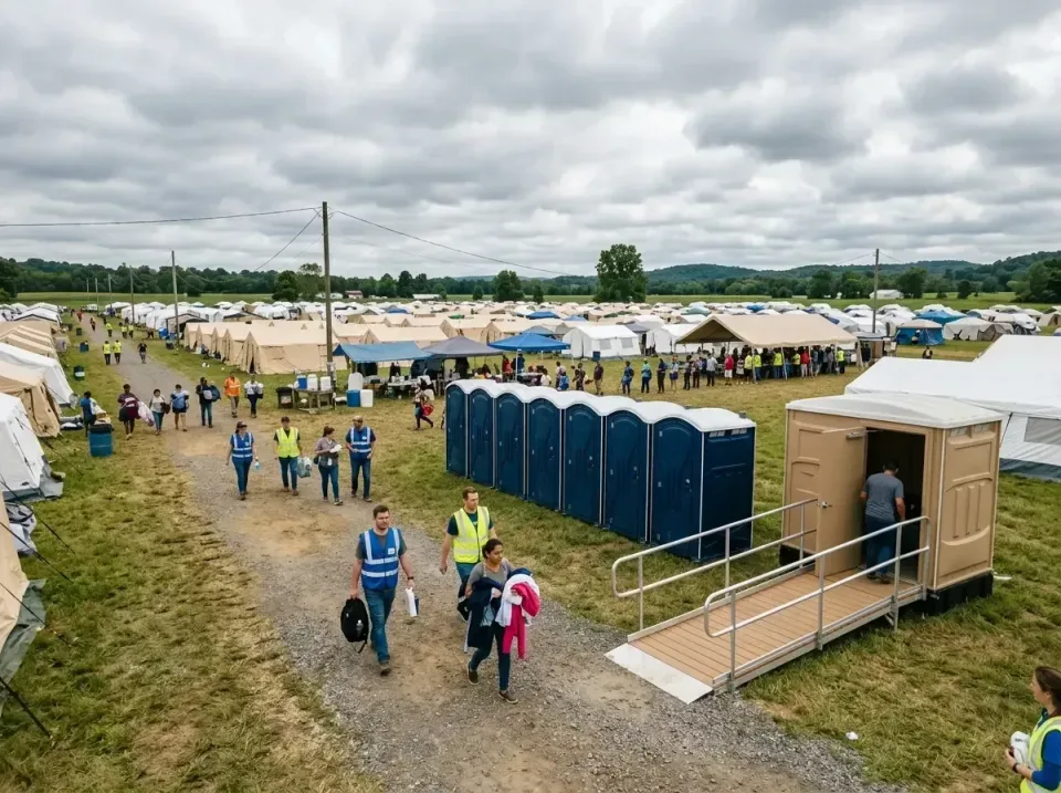 disaster-relief-camp-restrooms-010 — frequently asked questions, Dumpster & Portable Bathrooms Rental in Stepping Stone, CO
